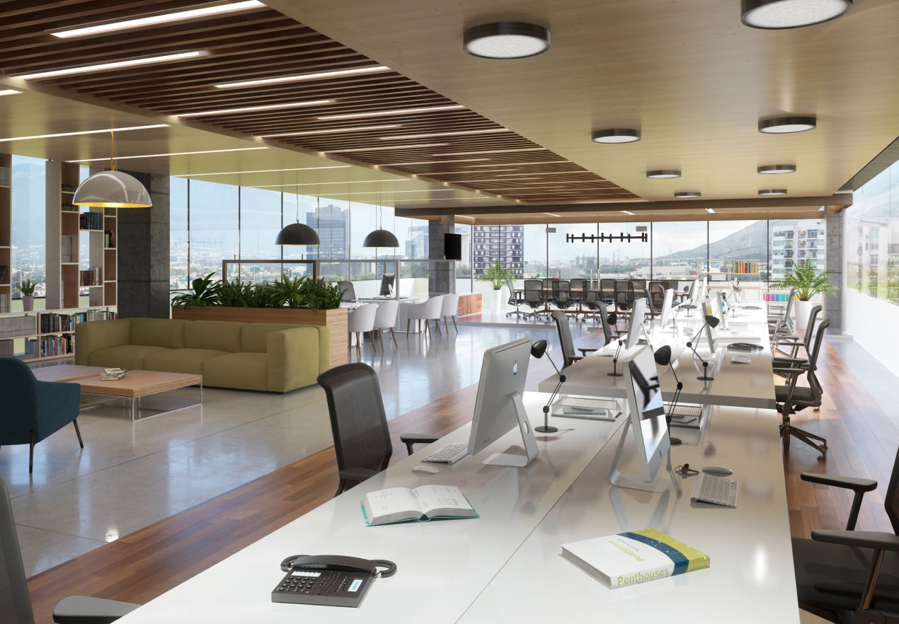 Oficinas para elevar productividad